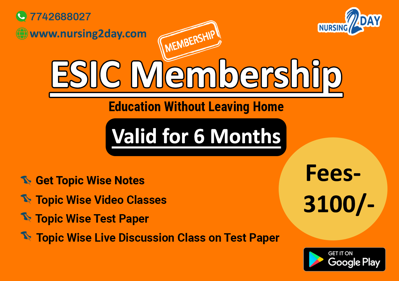 ESIC Membership - only 3100