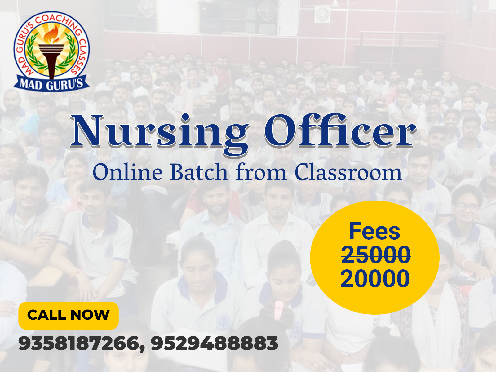 Nursing Officer Classroom Test