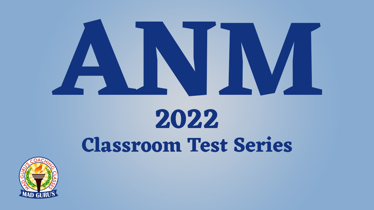 CHO Classroom Online Test Series
