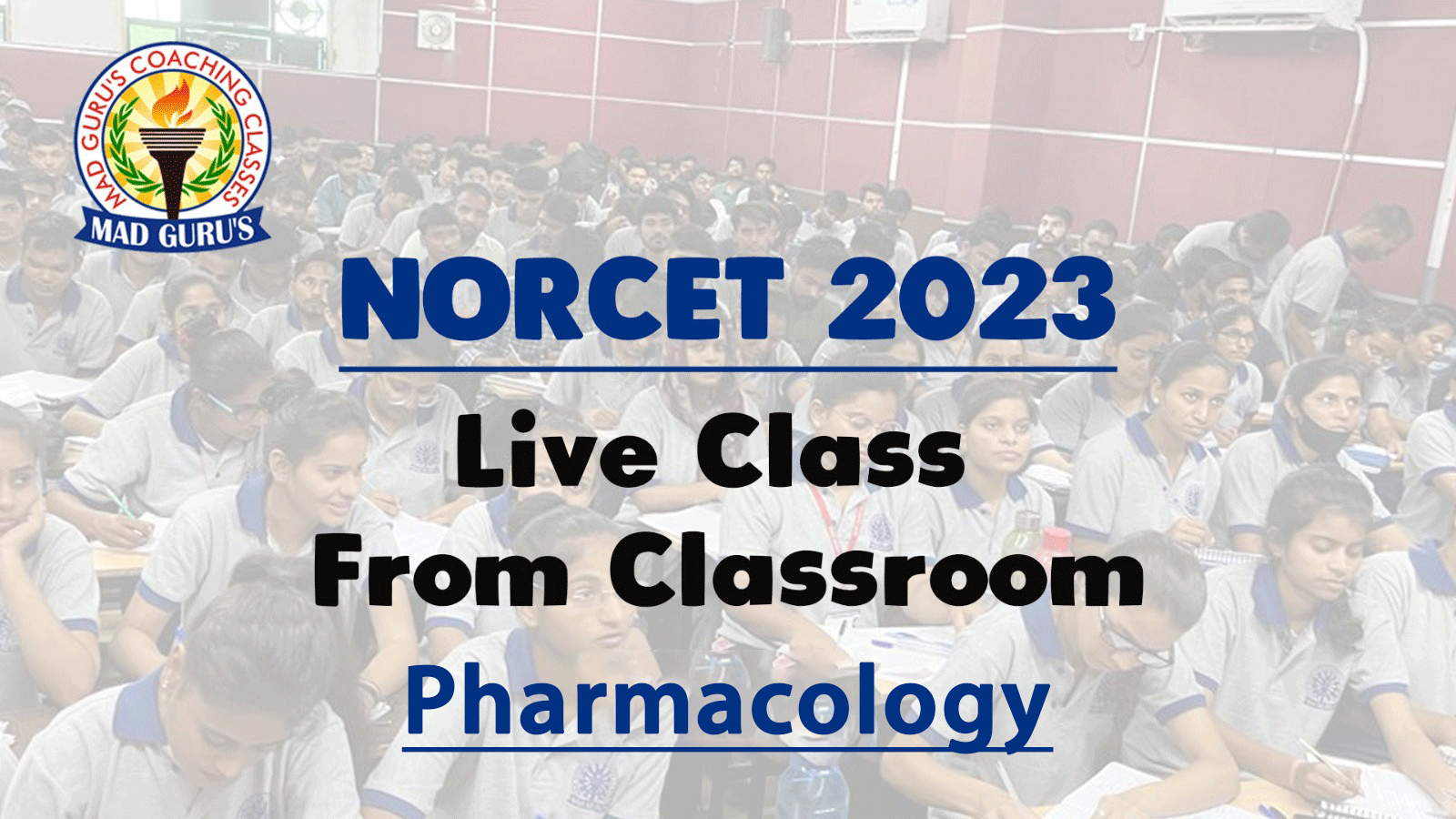 Pharmacology || Norcet classes from Classroom