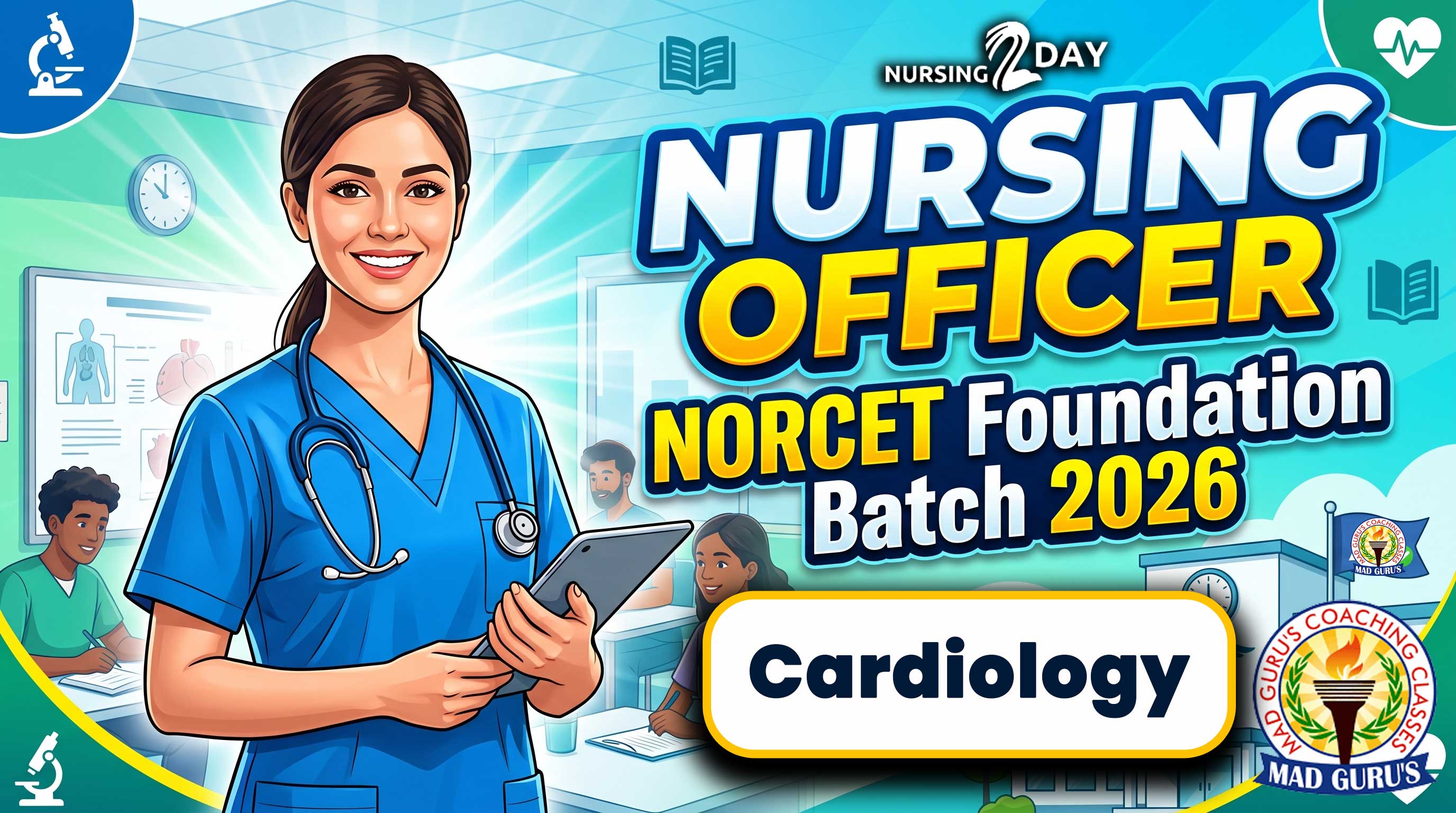 Nursing Officer/NORCET Foundation Course 2026
