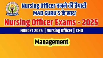 Management || Nursing Officer Course